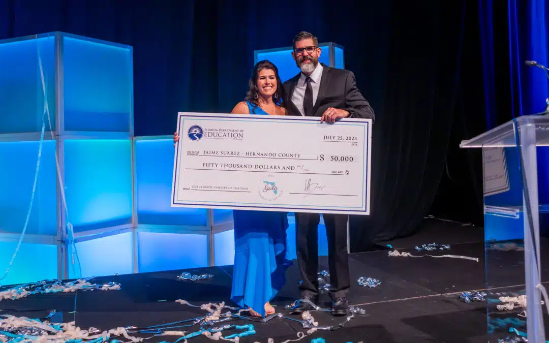 Jaime Suarez Named Florida’s 2025 Teacher of the Year